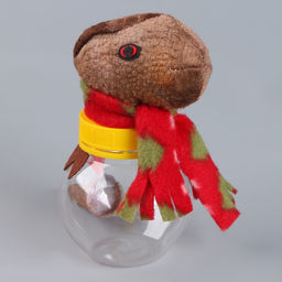 Цена за 5 шт. Конфетница Динозавр, 16 см, виды МИКС