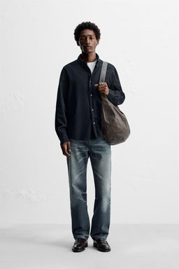 TEXTURED CHAMBRAY SHIRT - Zara фото 10