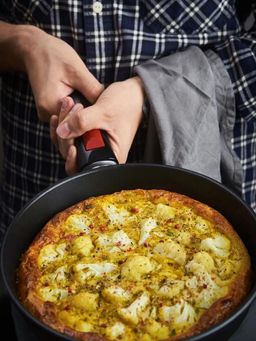 Сковорода литая Универсальная со съемной ручкой, 28 см - Нева металл посуда фото 3