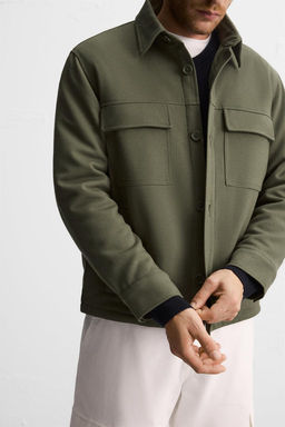 COMFORT PADDED OVERSHIRT - Zara фото 14