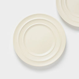Тарелки Magistro Jarwah Lugerne, 25.4×2.4 см, набор 2 шт., фарфор, молочные