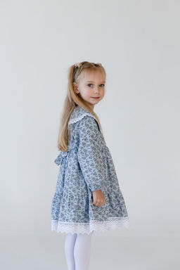 Х232 платье для девочки Есения голубой