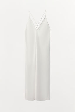 VESTIDO FORRO TIRANTES MULTIPOSICI?N / Blanco roto - Zara фото 6