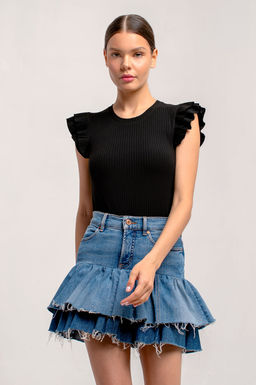 Арт. 3401/3 Футболка женская 42-50 (5 шт) Цвет:черный - Калинка фото 2