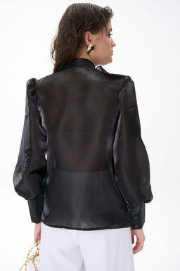 Рубашка Алиша (черный) - Эльза фото 20