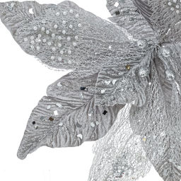 Цветок искусственный "Пуансеттия", L48 W48 H38 см