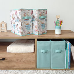 Короба стеллажные, без крышки, 15*31*31 см, набор 4 шт., ПУТЕШАСТИКИ, шт - Valiant фото 4