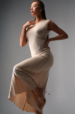 Женское вязаное платье Happyfox