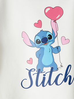 Stitch Bask?l? K?z ?ocuk ?ortlu Tak?m