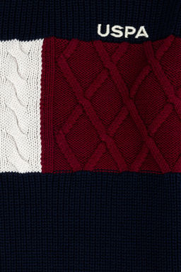 U. S. Polo Assn Темно-синий свитер с круглым вырезом для мальчика - U.s. polo assn фото 6