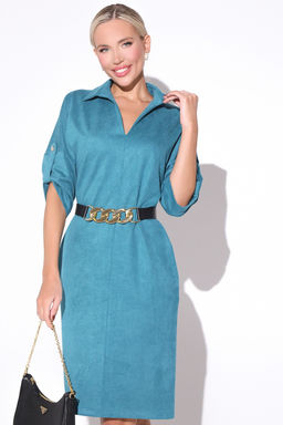 Платье Беатрис (бирюза) - Эльза фото 6