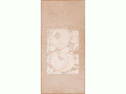 6с102.511ж2 Арт-маки (лён3) Полотенце махровое 67х150см