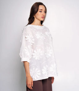 Блуза #КТ219 (2), белый