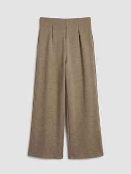 Y?ksek Bel Geni? Pa?a Kad?n Pantolon