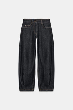 JEANS ZW COLLECTION ANKLE BALLOON TIRO MEDIO / Azul - Zara фото 9