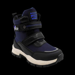 Ботинки мембранные на меху А6672-2 синие - BONCY фото 2