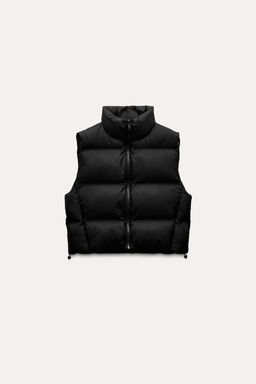 WATER-REPELLENT WINDPROOF PUFFER GILET - Zara фото 3