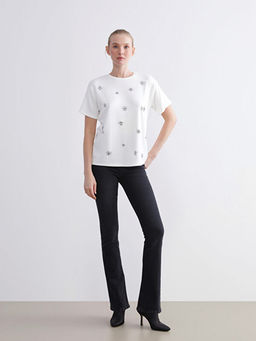 Flare Kad?n Jean Pantolon