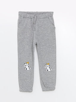 Beli Lastikli Bask?l? Erkek Bebek E?ofman Alt