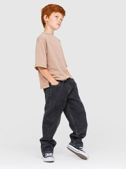 Джинсы-багги утеплённые для мальчиков - Синяя Мода фото 4