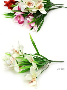 Цветок искусственный 29 см / WH-6 /уп 2/1200/ - Галеонтрейд фото 8