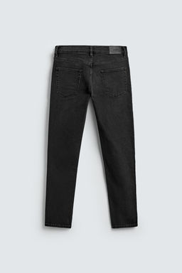 JEANS SLIM FIT B?SICO / Carb?n - Zara фото 8