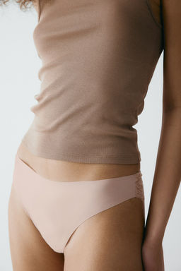 Pack de 3 bragas Brazilian efecto invisible - H&m фото 2