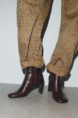 HIGH-HEEL ANKLE BOOTS - Zara фото 2