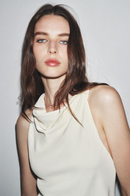 ZW COLLECTION COMBINED HALTER DRESS - Zara фото 2