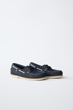 N?UTICO PIEL / Azul Marino - Zara фото 2