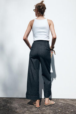 BUTTON CULOTTES - Zara фото 5