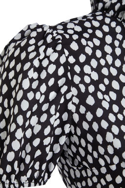 TRENDYOLMILLA Ac?k Mavi Cicekli A Kesim F?rf?rl? Midi Dokuma Elbise TWOSS20EL0894  фото 54