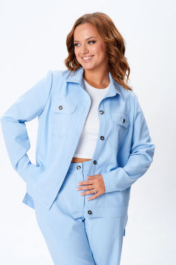 Костюм Liona Style 694 нежно-голубой  фото 5