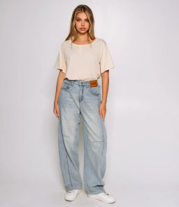 Джинсы #КТ25032, голубой