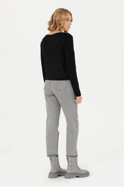 U. S. Polo Assn Женские серые джинсовые брюки - U.s. polo assn фото 11