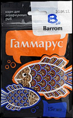 Гаммарус тушка 15 г. п/э Барром