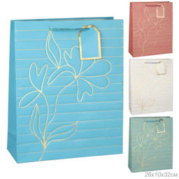 Пакет подарочный 32x26x10 / FD 30M /уп 12/480/ микс