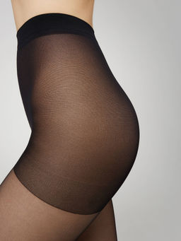 CONTE NUANCE 15 Матовые колготки с эффектом легкий шелк nero - Conte elegant фото 6