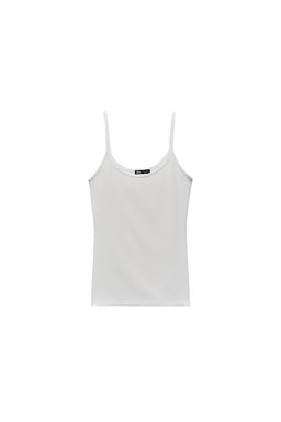 POLYAMIDE SLIM STRAP T-SHIRT - Zara фото 31