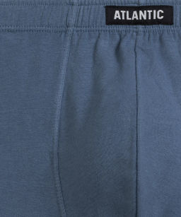 ATLANTIC 2RMH-007 Трусы шорты - набор 2 шт. темно-синий + голубой  фото 4