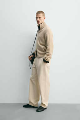 WASHED TEXTURED KNIT CARDIGAN - Zara фото 4