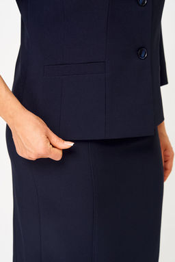 Костюм БелЭльСтиль 723/536 темно-синий фото 2