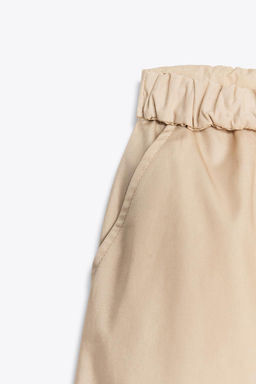 TURN-UP WAIST MINI SHORTS - Zara фото 7