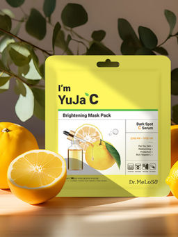 Dr.MeLoSo Тканевая маска для лица с витамином C / Im Yuja C Brightening Mask, 25 мл