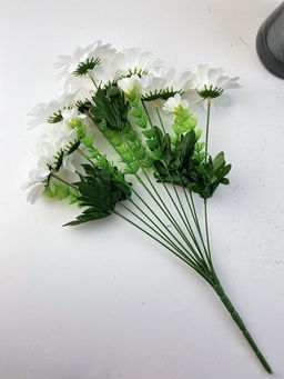 Букет искусственных цветов Buro Ромашки 11 веточек высота 50 см  фото 3