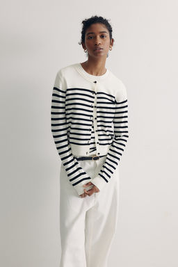 Cardigan en punto fino - H&m фото 10