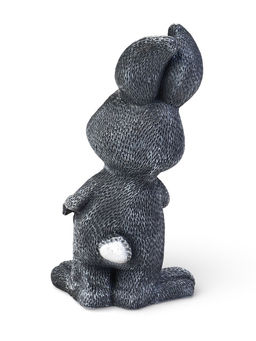 Садовая фигура «Зайчик Федя» из полистоуна, 24×17×42 см