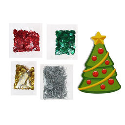 Аппликация пайетками Ёлочка - Школа талантов фото 3