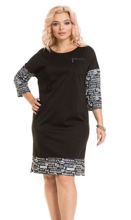 Платье 855 черный