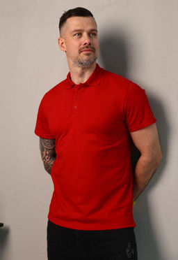 спортивная футболка-поло 92% хлопок, 8% лайкра - Relay фото 116